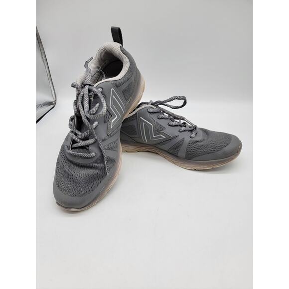 Vionic Women's Gray Lace Up Sneakers Size 6.5 Comfort Walking Exercise Shopping - Picture 2 of 8